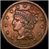 Image 1 : 1855 Braided Hair Large Cent CLOSELY UNCIRCULATED