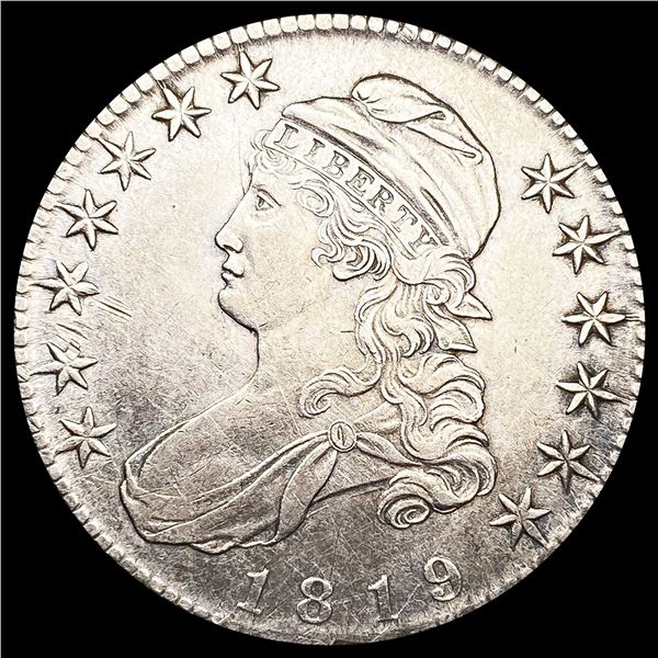 1819 Capped Bust Half Dollar CLOSELY UNCIRCULATED