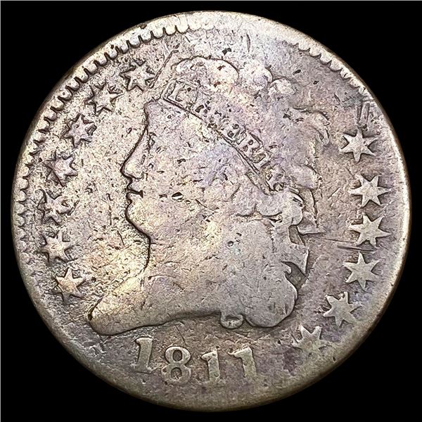 1811 Classic Head Half Cent NICELY CIRCULATED