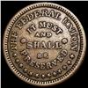 Image 2 : Army & Navy Civil War Token UNCIRCULATED