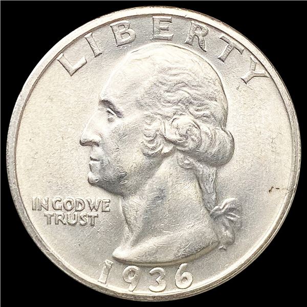 1936-D Washington Silver Quarter UNCIRCULATED