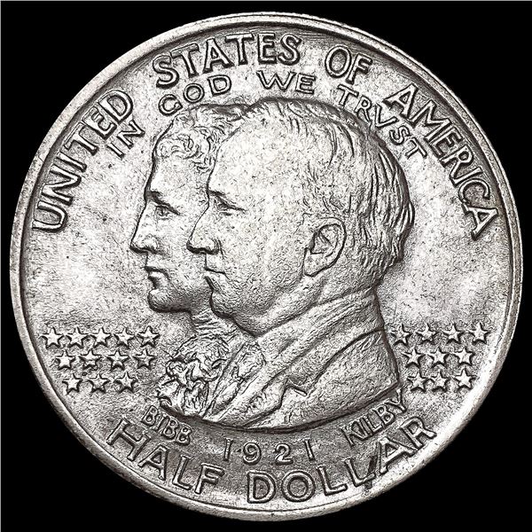 1921 Alabama Half Dollar CHOICE AU
