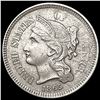 Image 1 : 1865 Nickel Three Cent CLOSELY UNCIRCULATED