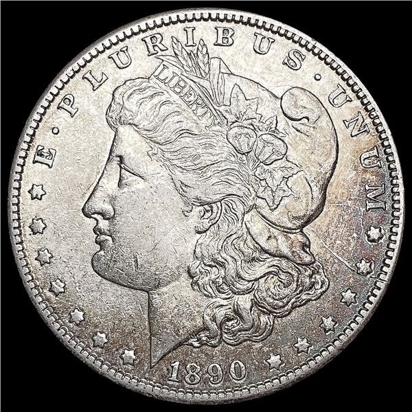 1890-S Morgan Silver Dollar CLOSELY UNCIRCULATED