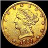Image 1 : 1901-S $10 Gold Eagle CLOSELY UNCIRCULATED