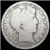 Image 1 : 1901-S Barber Half Dollar NICELY CIRCULATED