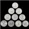 Image 2 : [10] 1941 Wash Silver Quarters UNCIRCULATED