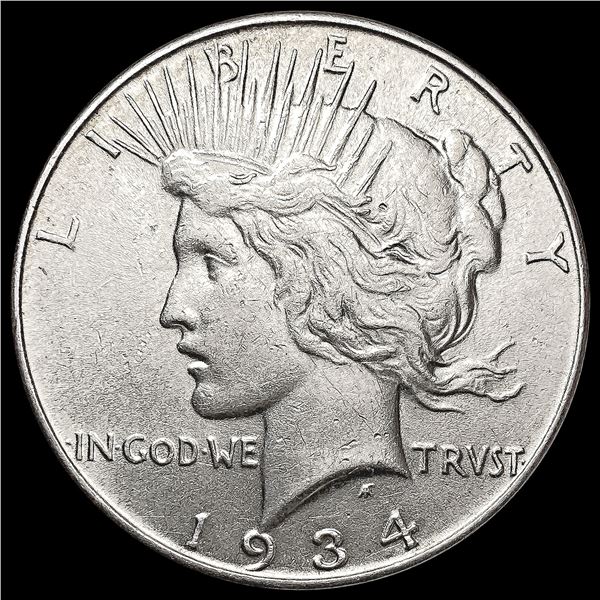 1934 Silver Peace Dollar UNCIRCULATED