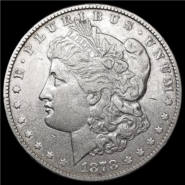 1878-S Morgan Silver Dollar CLOSELY UNCIRCULATED