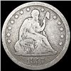 Image 1 : 1857 Seated Liberty Quarter NICELY CIRCULATED