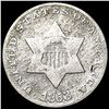 Image 1 : 1853 Silver Three Cent LIGHTLY CIRCULATED