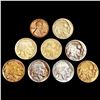 Image 1 : [9] Varied US Coinage [1916, [7] 1919, 1927] HIGH