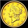 Image 1 : 1851 Rare Gold Dollar CLOSELY UNCIRCULATED