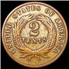Image 2 : 1869 Two Cent Piece LIGHTLY CIRCULATED