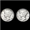 Image 1 : [2] Mercury Silver Dimes [1926, 1931] UNCIRCULATED