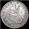 Image 1 : 1877-CC Seated Liberty Half Dollar CLOSELY UNCIRCU