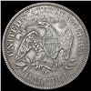 Image 2 : 1877-CC Seated Liberty Half Dollar CLOSELY UNCIRCU