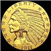 Image 1 : 1911 $5 Gold Half Eagle CLOSELY UNCIRCULATED