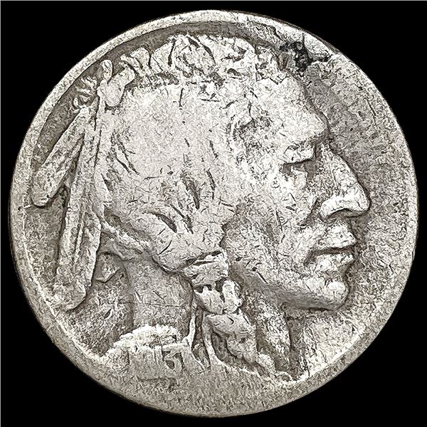 1913-S Buffalo Nickel NICELY CIRCULATED