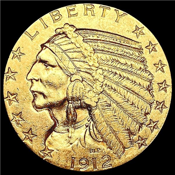 1912-S $5 Gold Half Eagle UNCIRCULATED
