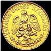 Image 1 : 1945 Mexico .0482oz Gold 2 Pesos GEM BU