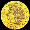 Image 1 : 1873 Round California Gold Quarter UNCIRCULATED