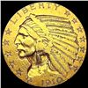 Image 1 : 1910 $5 Gold Half Eagle CLOSELY UNCIRCULATED