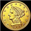 Image 1 : 1907 $2.50 Gold Quarter Eagle UNCIRCULATED