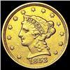 Image 1 : 1853 $2.50 Gold Quarter Eagle CLOSELY UNCIRCULATED