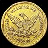 Image 2 : 1853 $2.50 Gold Quarter Eagle CLOSELY UNCIRCULATED