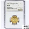 Image 1 : 1869 1 Sov .24oz G.Britain Gold NGC AU58