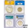Image 1 : [4] Silver Dollars PF/AU 1922-1999