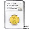 Image 1 : 1993 $25 Gold Eagle NGC PF69 ULTRA CAMEO