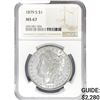Image 1 : 1879-S Morgan Silver Dollar NGC MS 67