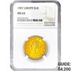 Image 1 : 1907 $10 Gold Eagle NGC MS63