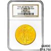 Image 1 : 1908 No Motto $20 Gold Double Eagle NGC MS67 Wells