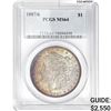 Image 1 : 1887/6 Morgan Silver Dollar PCGS MS64