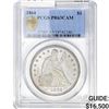 Image 1 : 1864 Seated Liberty Dollar PCGS PR63 CAM