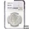 Image 1 : 1890-O Morgan Silver Dollar NGC MS65+