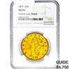 Image 1 : 1876 $20 Gold Double Eagle NGC AU55 Granite Lady H