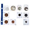 Image 1 : Collection of 10 Coins - MEXICO  w/ Silver 1800's - 1900's