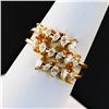 Image 3 : 0.71 ctw Diamond 18K Yellow Gold Ring