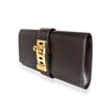 Image 2 : Hermes Medor 29cm clutch brown leather