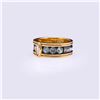 Image 2 : 18k Yellow Gold & Diamond Ring by Carlo Rici