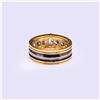 Image 4 : 18k Yellow Gold & Diamond Ring by Carlo Rici