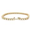 Image 3 : 9.47 ctw Diamond Tennis Bracelet - 14KT Yellow Gold