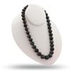 Image 1 : 11mm to 14mm Tahitian Pearl 14K White Gold Necklace