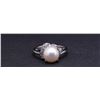 Image 1 : Platinum & South Sea Pearl Ring