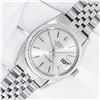 Image 2 : Rolex Mens Stainless Steel Silver Index Datejust Wristwatch 36MM