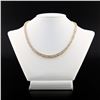Image 1 : 27.76 ctw Diamond 18K Yellow Gold Tennis Necklace